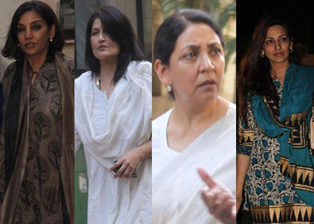 Bollywood celebs in tears at Farooque Sheikh's funeral
